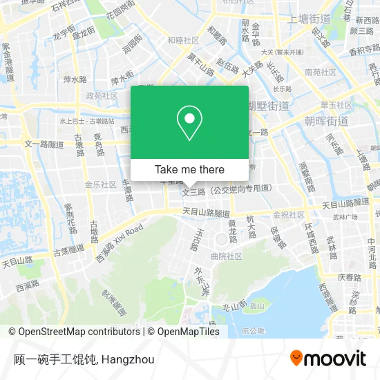 顾一碗手工馄饨 map