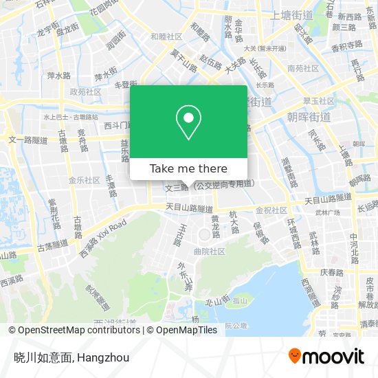 晓川如意面 map