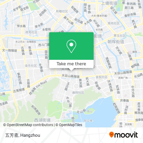 五芳斋 map