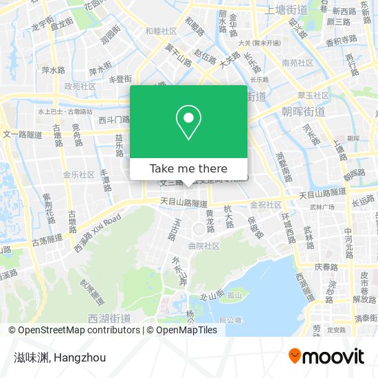 滋味渊 map