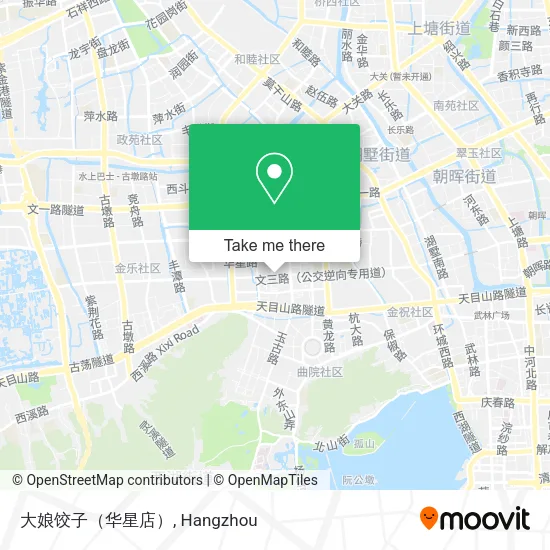 大娘饺子（华星店） map