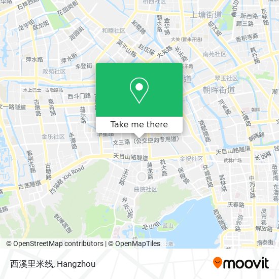 西溪里米线 map