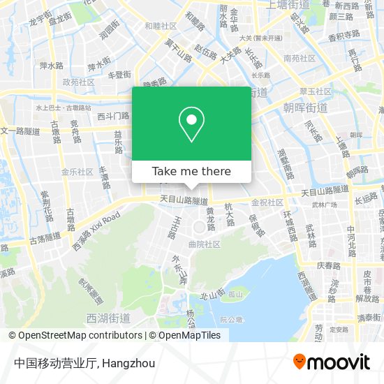 中国移动营业厅 map