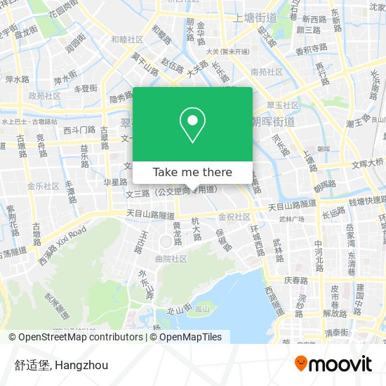 舒适堡 map