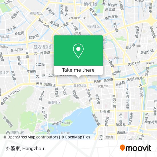 外婆家 map