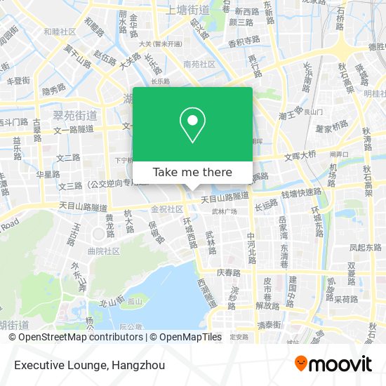 Executive Lounge map