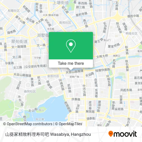 山葵家精致料理寿司吧 Wasabiya map