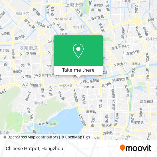 Chinese Hotpot map