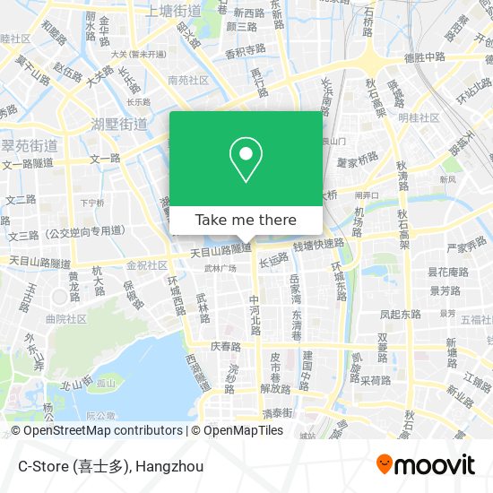 C-Store (喜士多) map