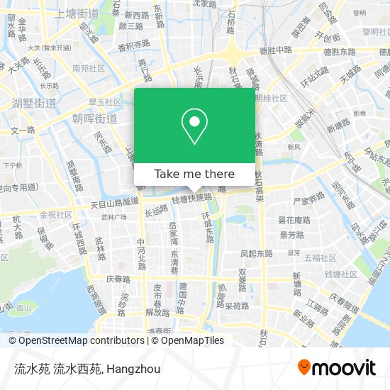 流水苑 流水西苑 map
