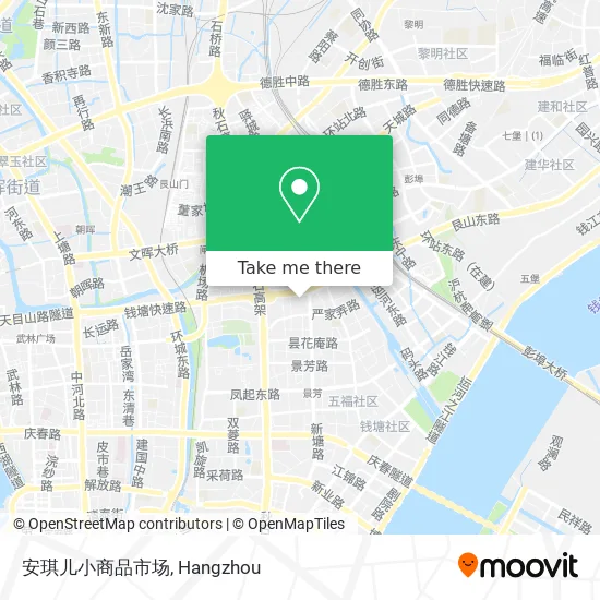 安琪儿小商品市场 map