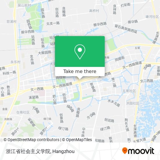 浙江省社会主义学院 map