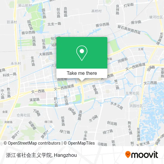 浙江省社会主义学院 map