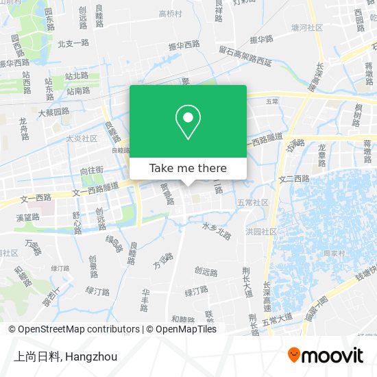 上尚日料 map