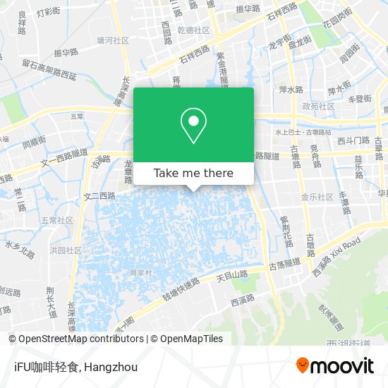 iFU咖啡轻食 map