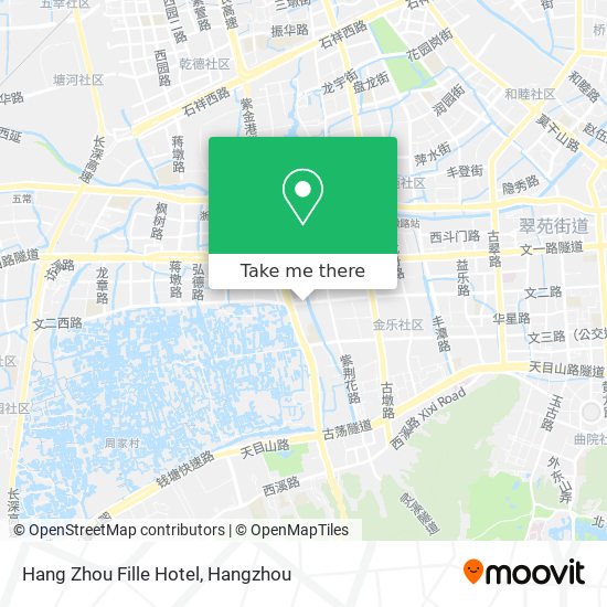 Hang Zhou Fille Hotel map