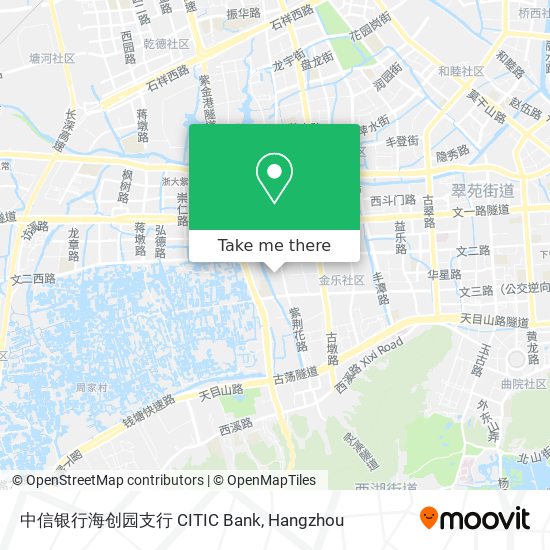 中信银行海创园支行 CITIC Bank map