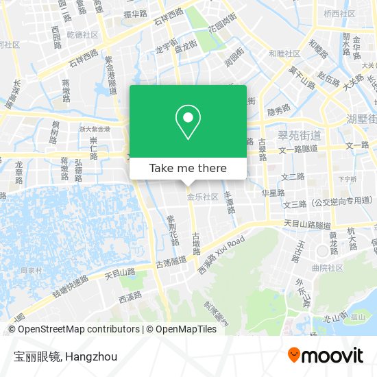 宝丽眼镜 map