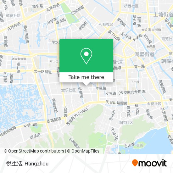 悦生活 map