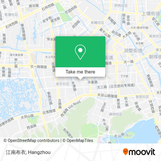 江南布衣 map
