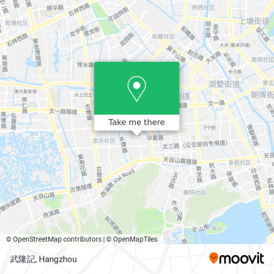 武隆記 map