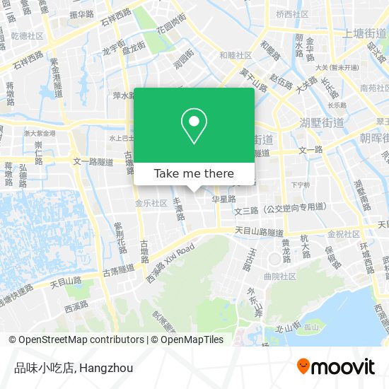 品味小吃店 map