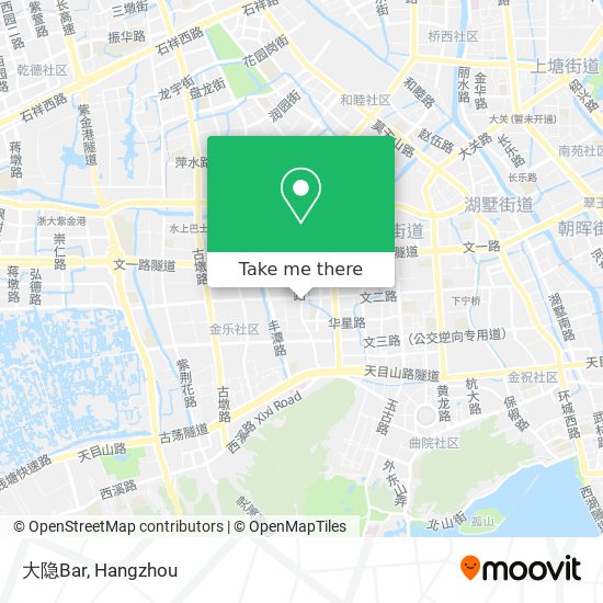 大隐Bar map