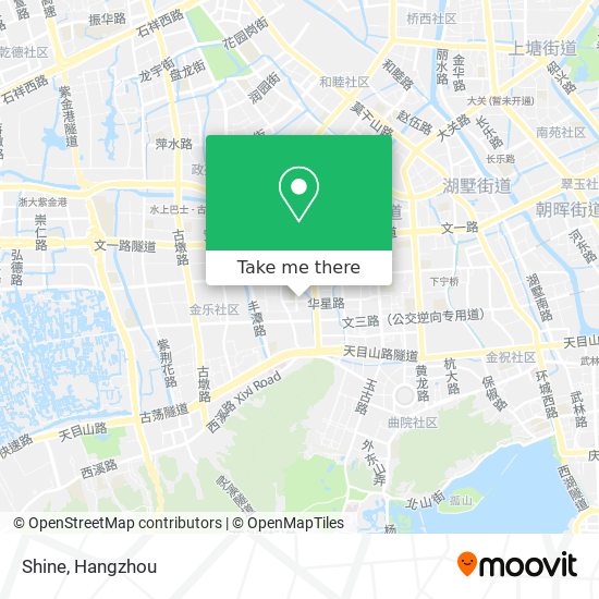 Shine map