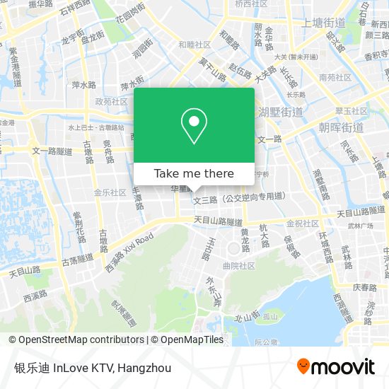 银乐迪 InLove KTV map