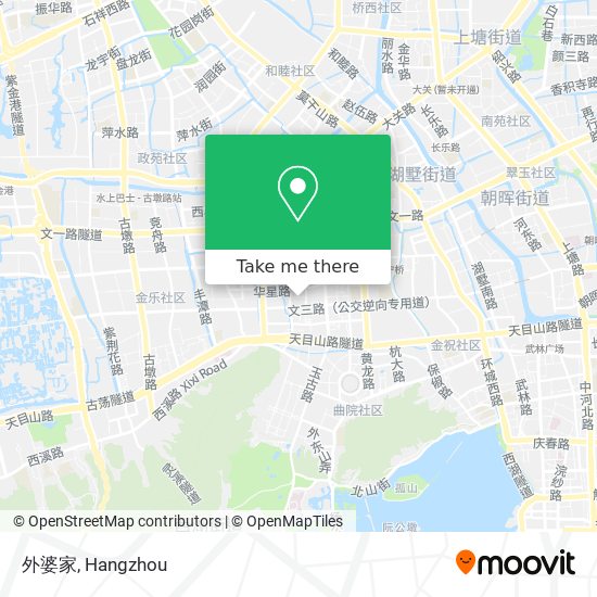 外婆家 map