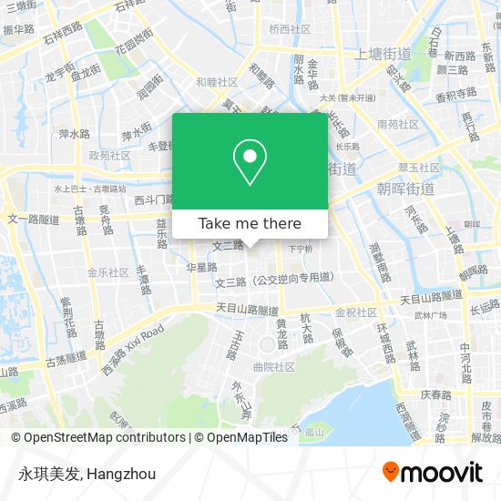 永琪美发 map