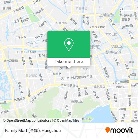 Family Mart (全家) map