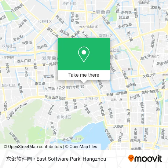 东部软件园 • East Software Park map