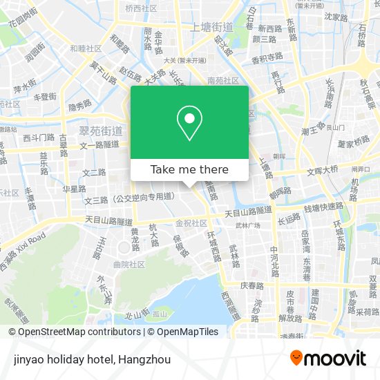 jinyao holiday hotel map
