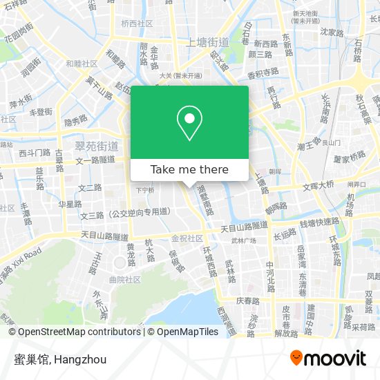 蜜巢馆 map