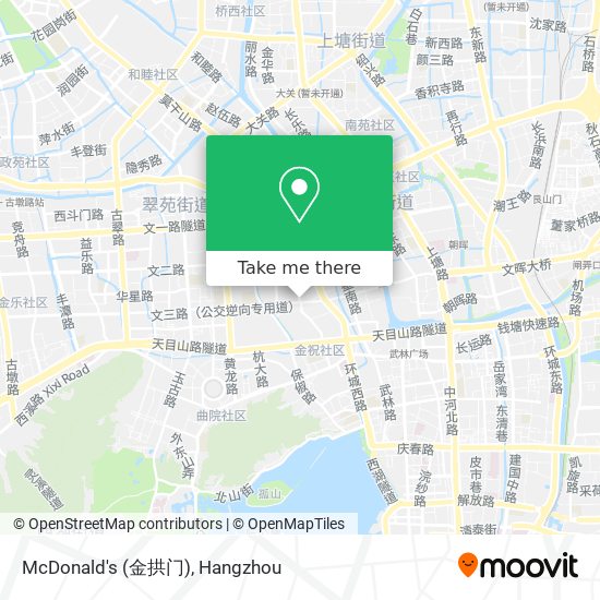 McDonald's (金拱门) map