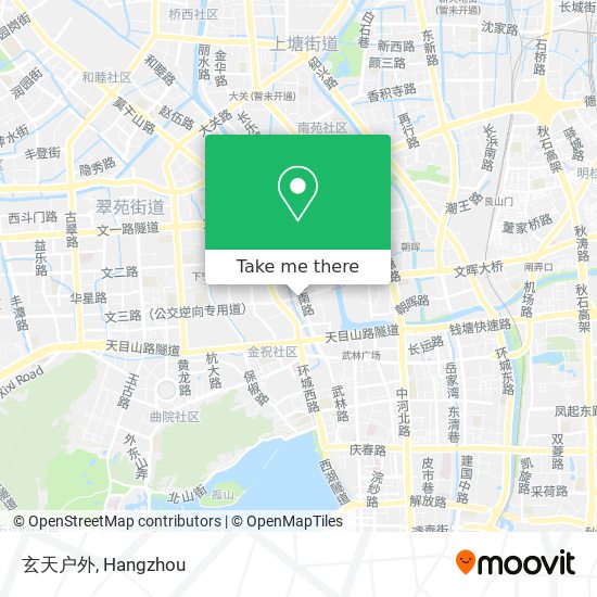 玄天户外 map