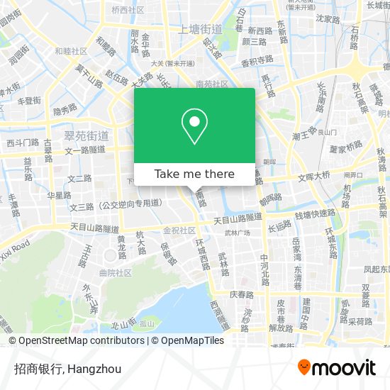 招商银行 map