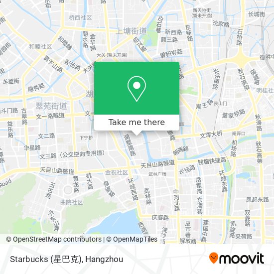 Starbucks (星巴克) map