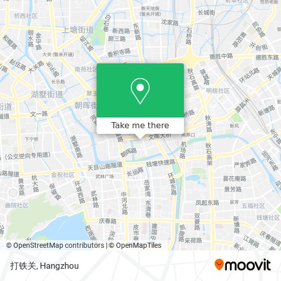 打铁关 map