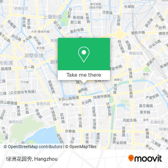 绿洲花园旁 map