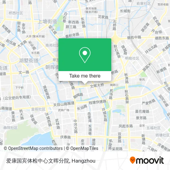 爱康国宾体检中心文晖分院 map