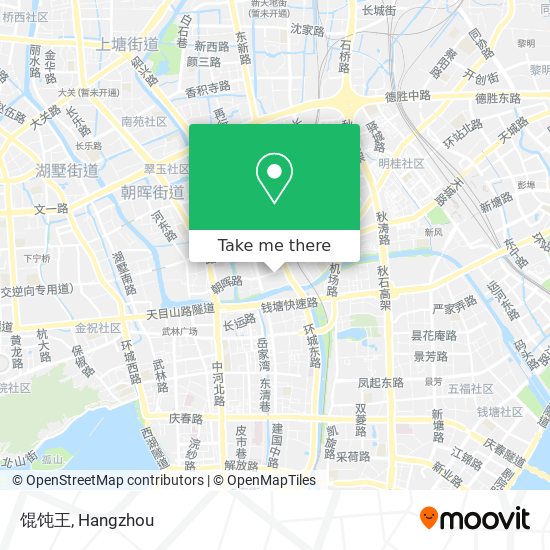 馄饨王 map
