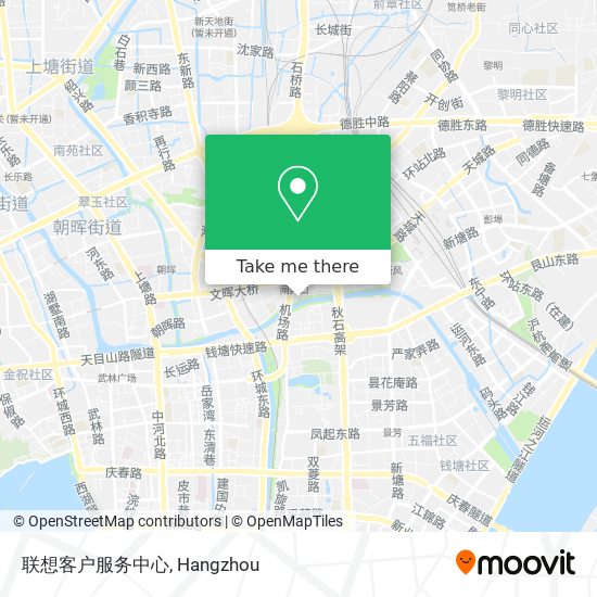 联想客户服务中心 map