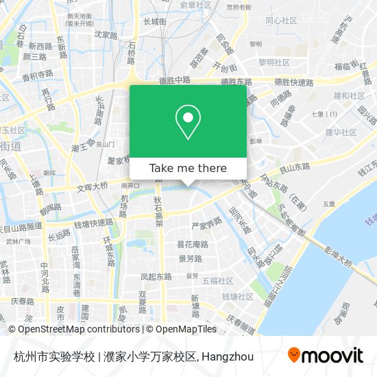 杭州市实验学校 | 濮家小学万家校区 map