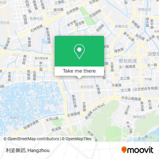 利姿舞蹈 map