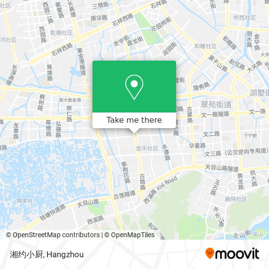 湘约小厨 map