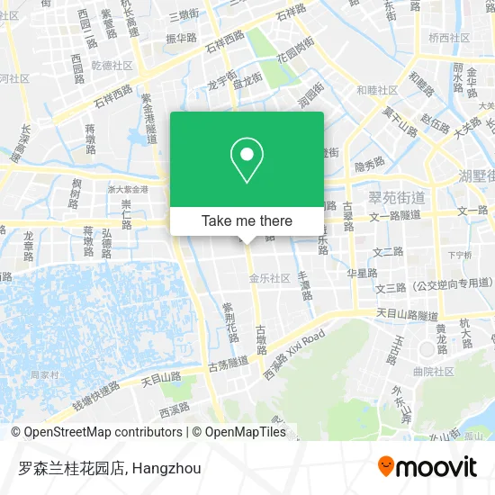 罗森兰桂花园店 map