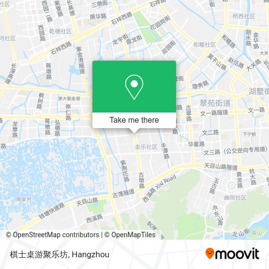 棋士桌游聚乐坊 map
