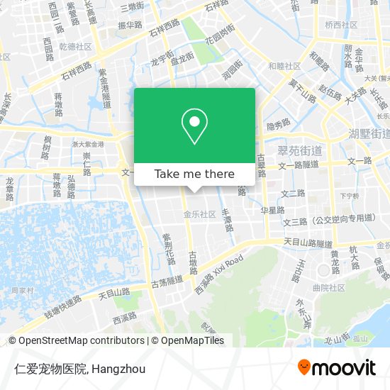 仁爱宠物医院 map